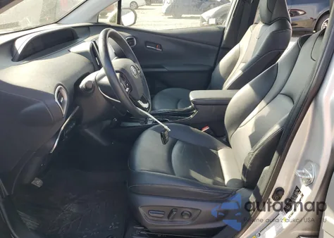 2020 Toyota Prius Prime Le from USA, damaged, VIN JTDKARFP4L3128503